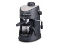 Morphy Richards New Europa 800-Watt Espresso and Cappuccino 4-Cup Coffee Maker (Black) 
