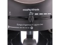 Morphy Richards New Europa 800-Watt Espresso and Cappuccino 4-Cup Coffee Maker (Black) 